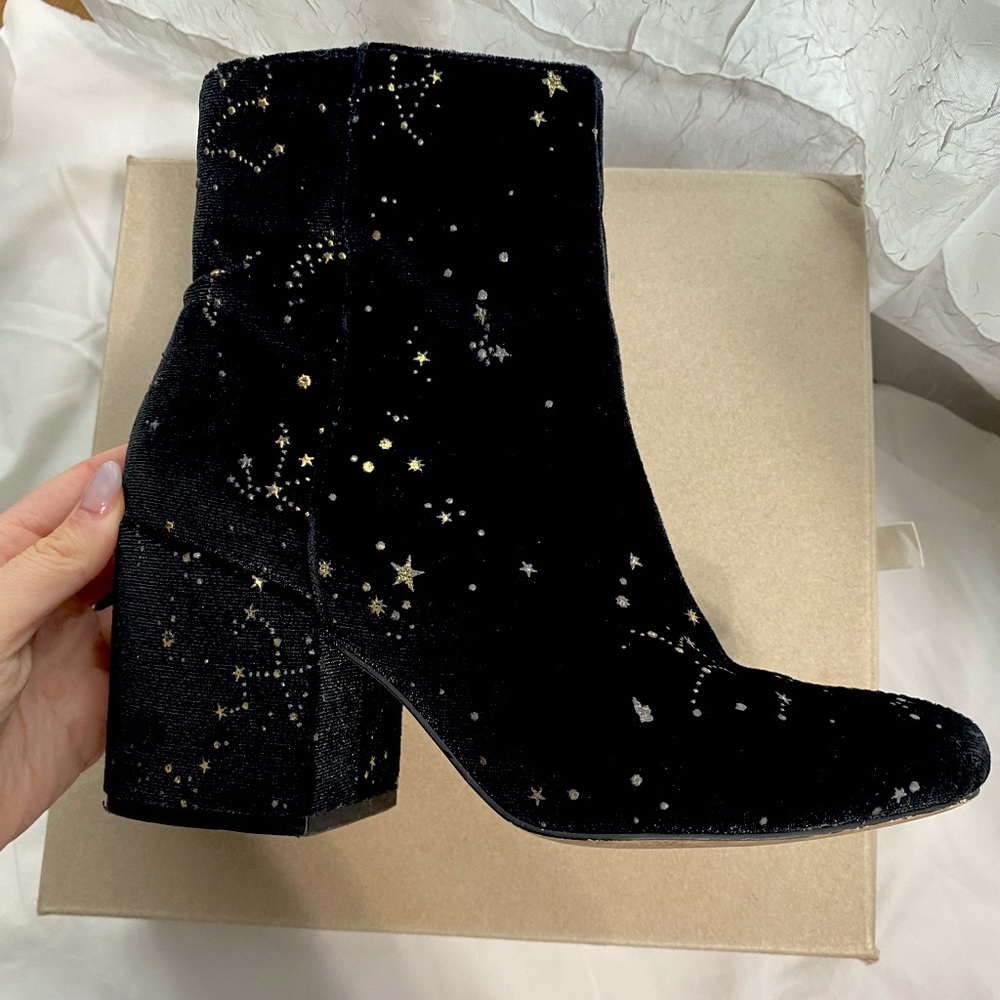 UO Velvet Booties